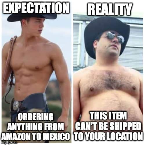 Amazon Mexico expectation vs reality meme Amazon Mexico expectation vs reality meme